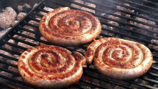 Sausage Ring with Parsley and Cheese